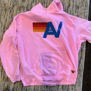 Aviator Nation Light Pink Hoodie